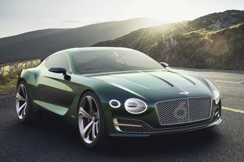 Dvoumístný sportovní koncept značky Bentley. 