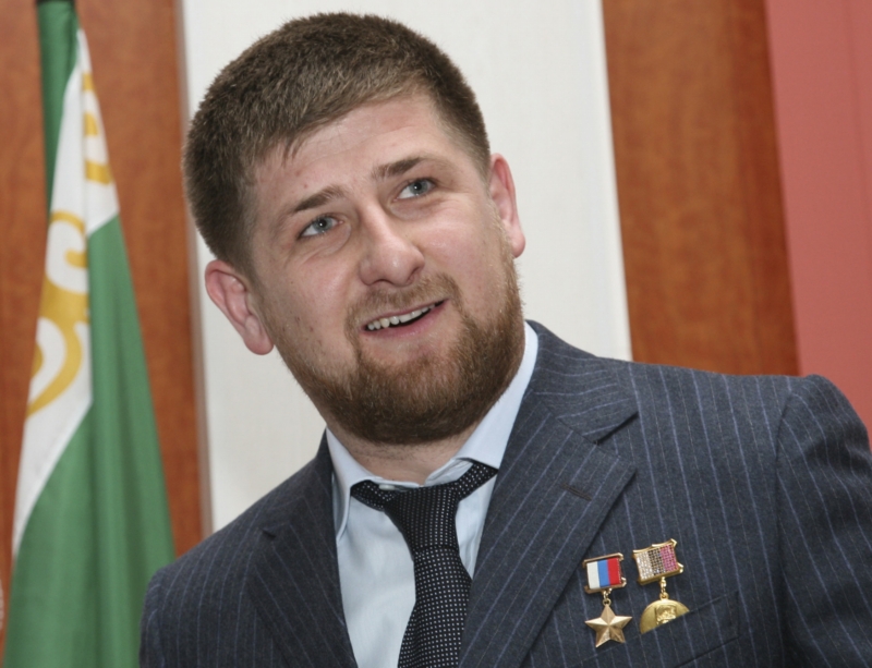 Čečenský vůdce Ramzan Kadyrov. Čečenský vůdce Ramzan Kadyrov.