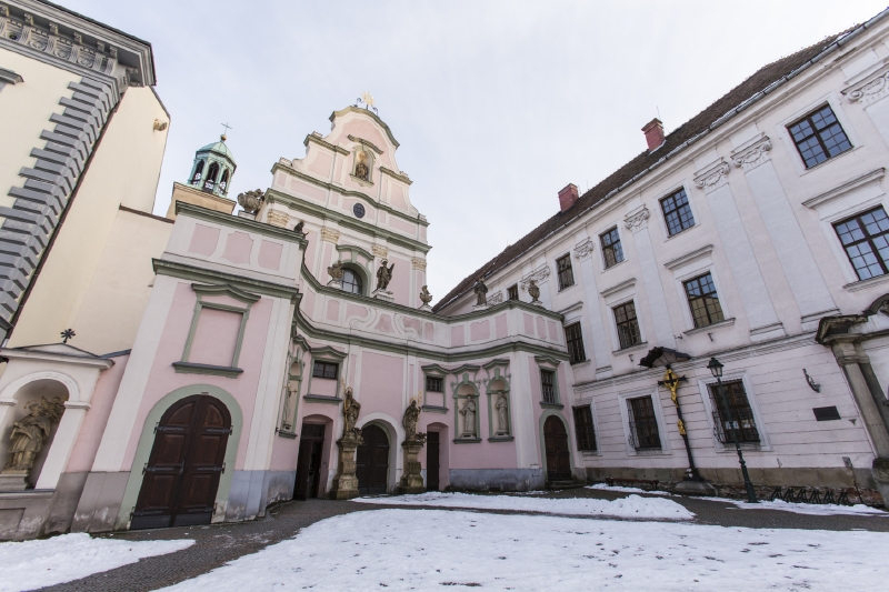 Barokní kostel sv. Ducha a minoritský klášter v centru Opavy byl loni vrácen řádu minoritů.
