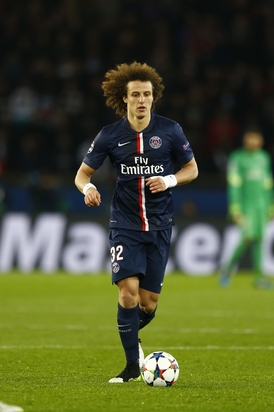 David Luiz, obránce PSG a bývalý hráč Chelsea.