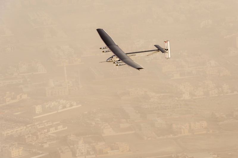 Letoun na solární pohon Solar Impulse 2. Letoun na solární pohon Solar Impulse 2.