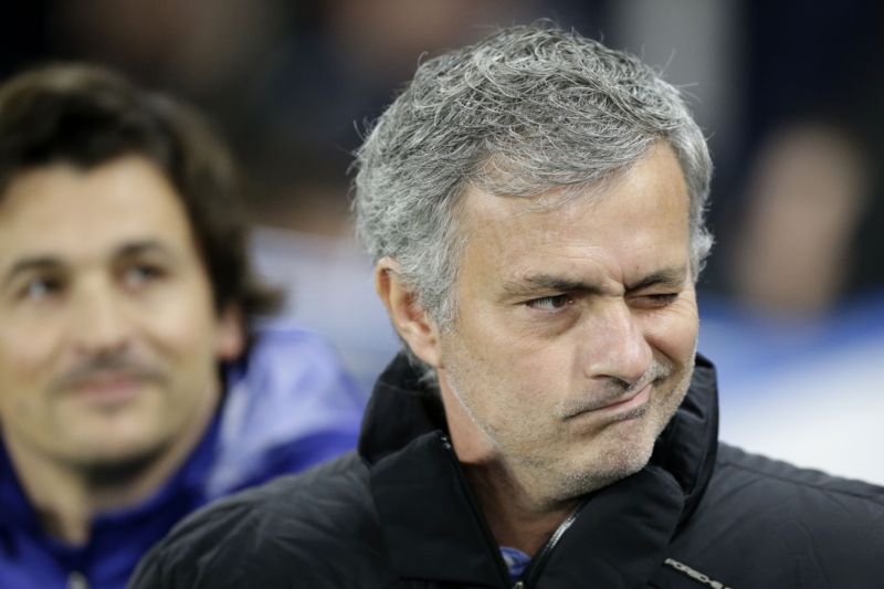 Trenér José Mourinho.
