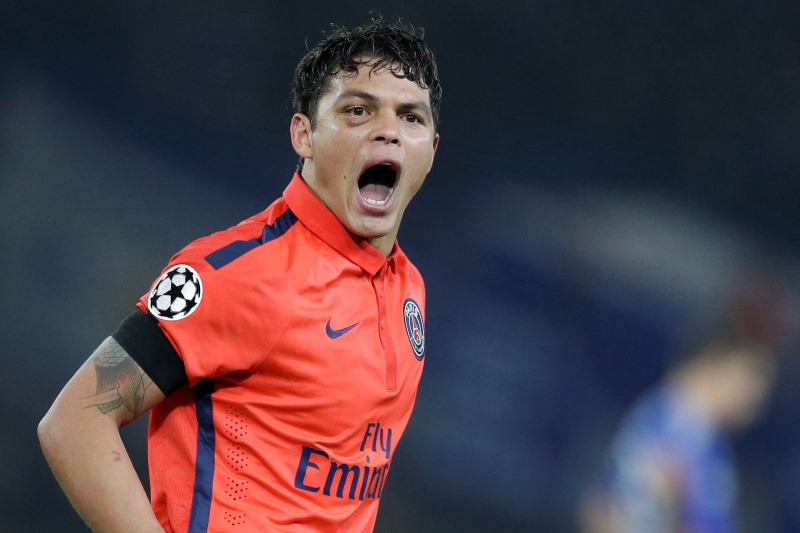 Šťastný hrdina, brazilský stoper Thiago Silva. Šťastný hrdina, brazilský stoper Thiago Silva.