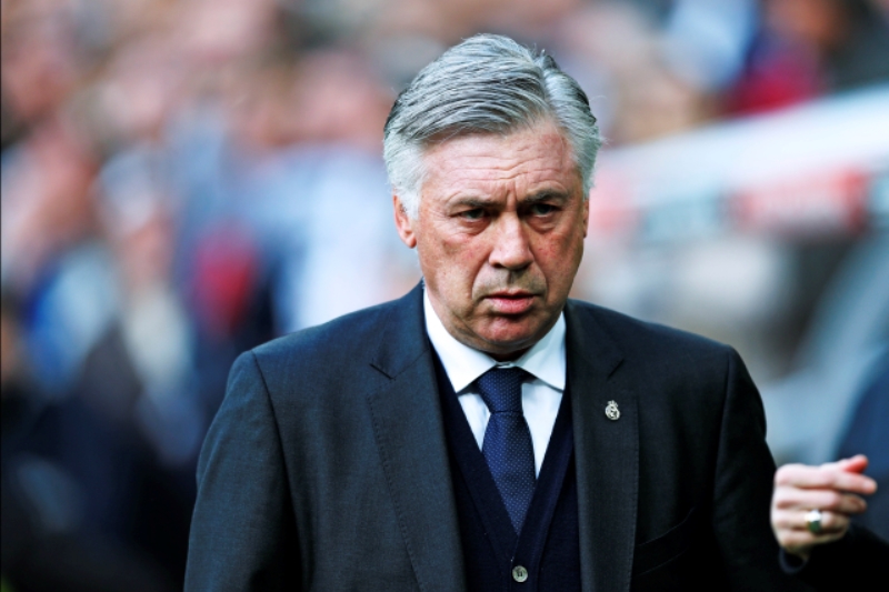 Trenér Realu Madrid Carlo Ancelotti.