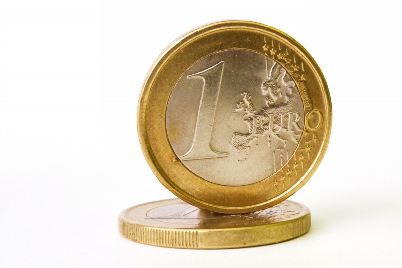 Euro (ilustrační fotografie).