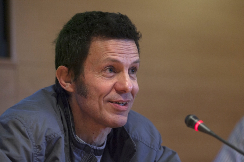 Javier Espinosa, bývalý zajatec IS. Javier Espinosa, bývalý zajatec IS.