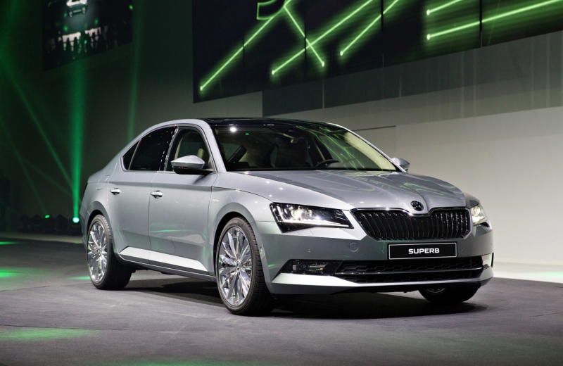 Nová generace Škoda Superb. Jde už o třetí sérii typu Superb. Nová generace Škoda Superb. Jde už o třetí sérii typu Superb.