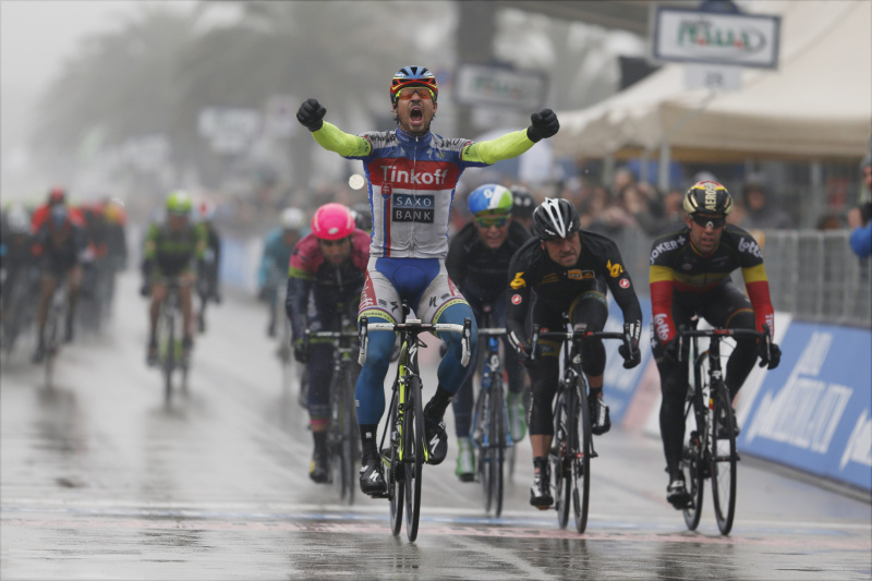 Peter Sagan ovládl šestou etapu závodu Tirreno-Adriatico.