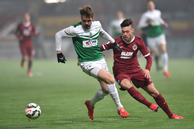 Filip Novák (Jablonec) a Václav Kadlec (Sparta). Filip Novák (Jablonec) a Václav Kadlec (Sparta).