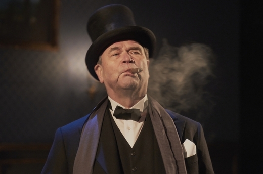 Václav Postránecký jako Winston Churchill.