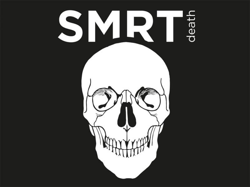 Titulní ilustrace výstavy s výmluvným názvem Smrt.