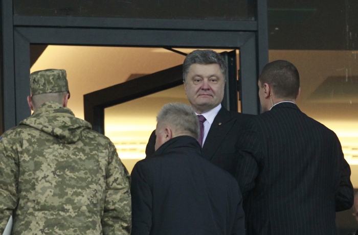 Ukrajinský prezident Petro Porošenko.