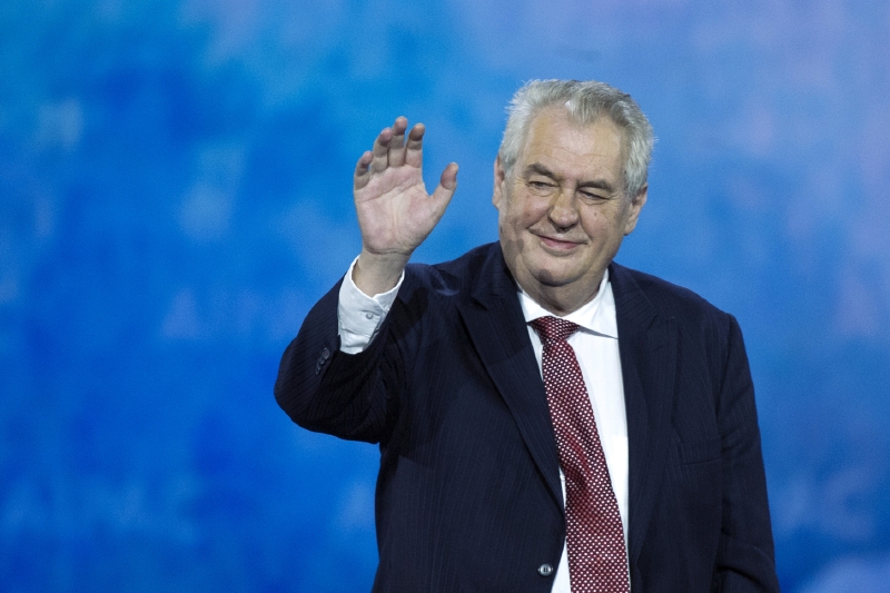 Prezident Miloš Zeman.