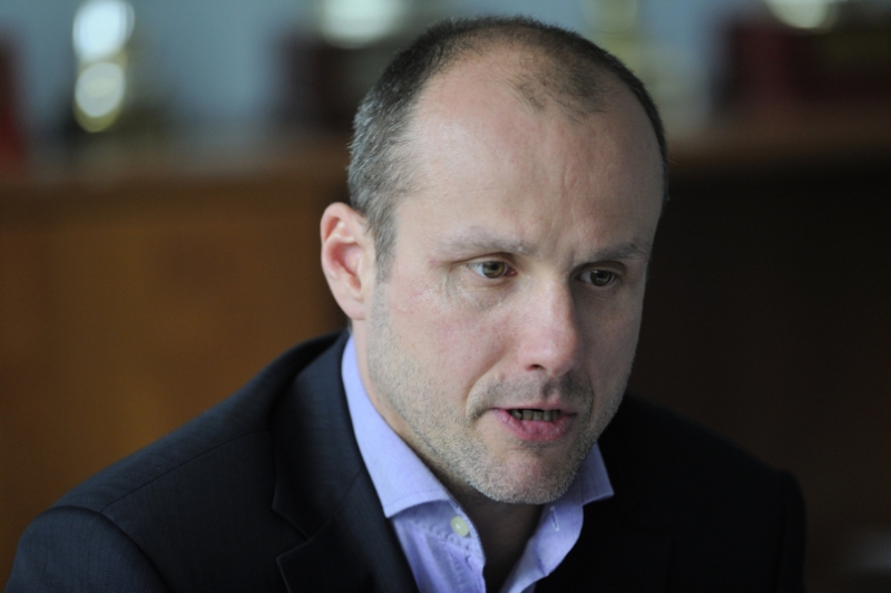 Plzeňský manažer Martin Straka.