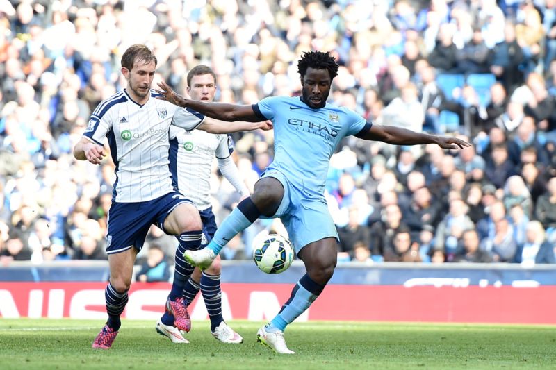 Skórující Bony Wilfried. 