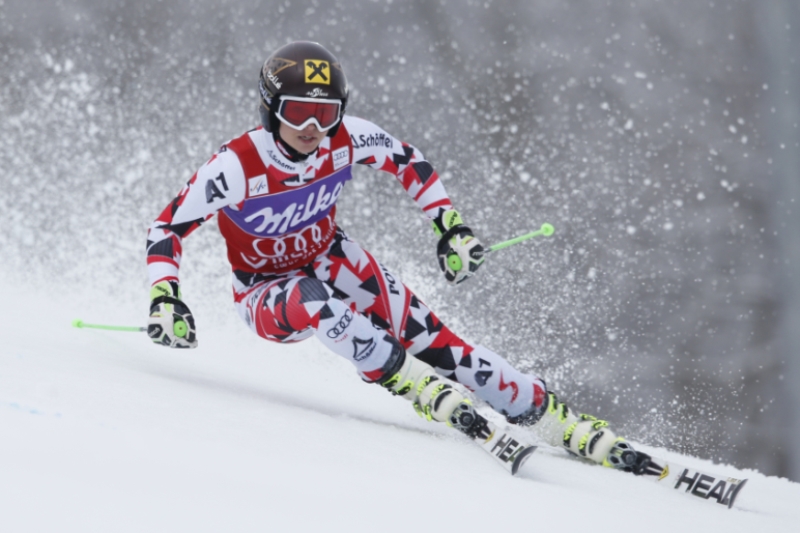 Lyžařka Anna Fenningerová.