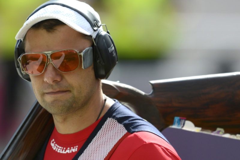 Střelec David Kostelecký.