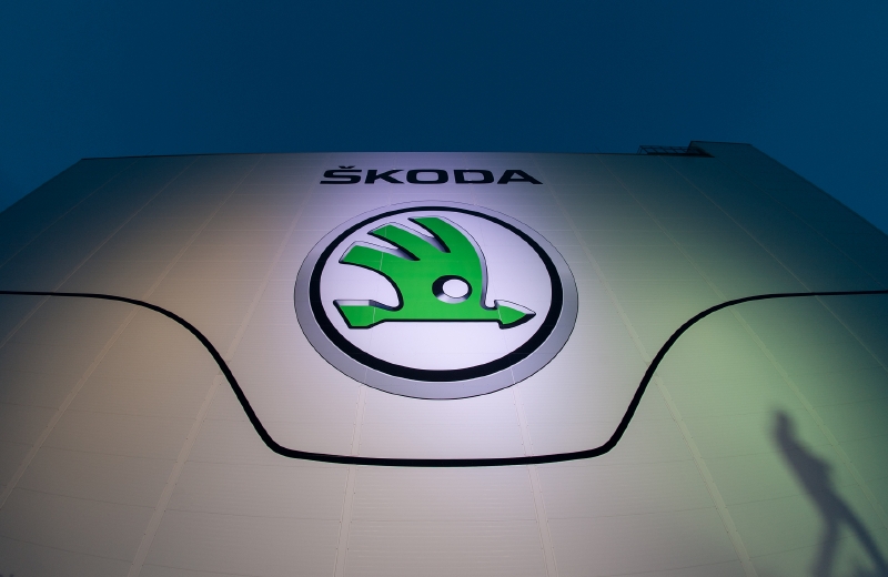 Logo Škoda Auto. Logo Škoda Auto.