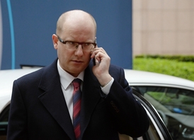 Premiér Bohuslav Sobotka.