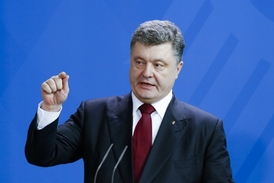 Ukrajinský prezident Petro Porošenko.