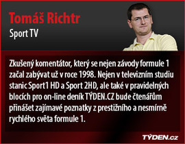 Tomáš Richter, expert F1.