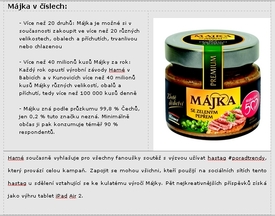Zajímavosti o Májce.