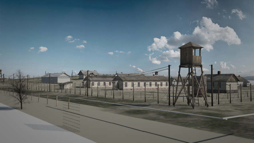 Sdružení Gulag.cz vytvořilo unikátní model sovětského lágru.