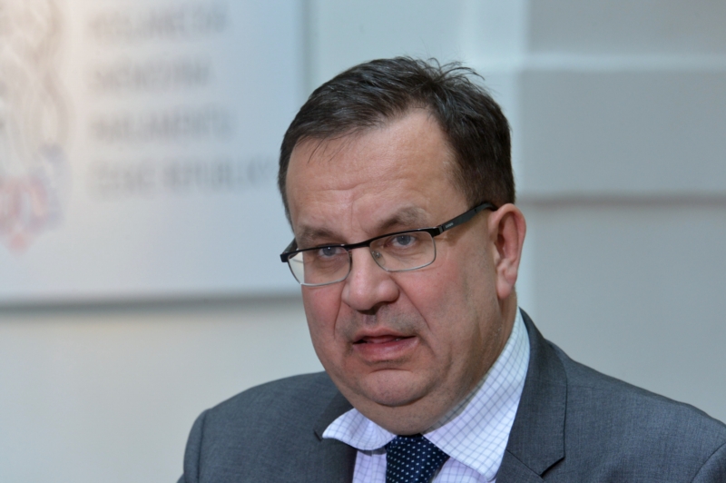 Ministr průmyslu a obchodu Jan Mládek
