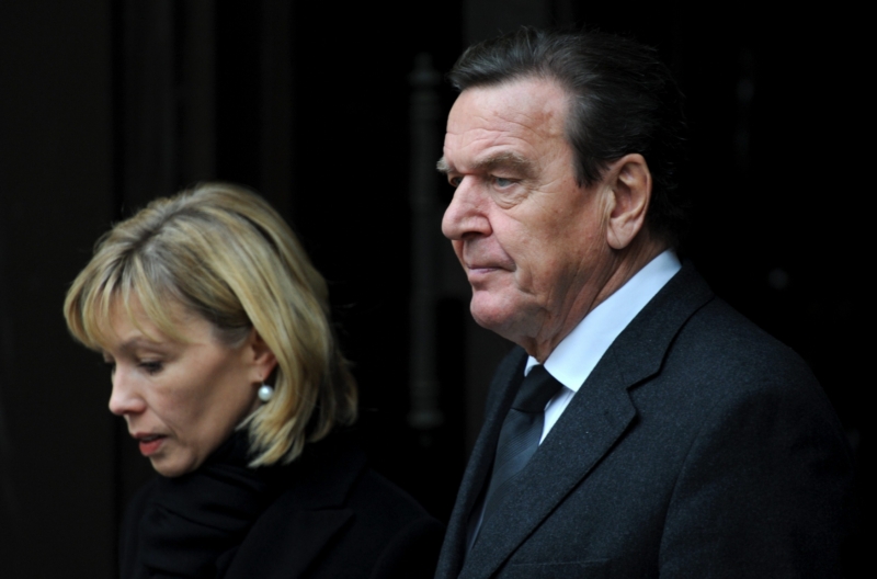 Doris a Gerhard Schröder se nejspíš rozešli.