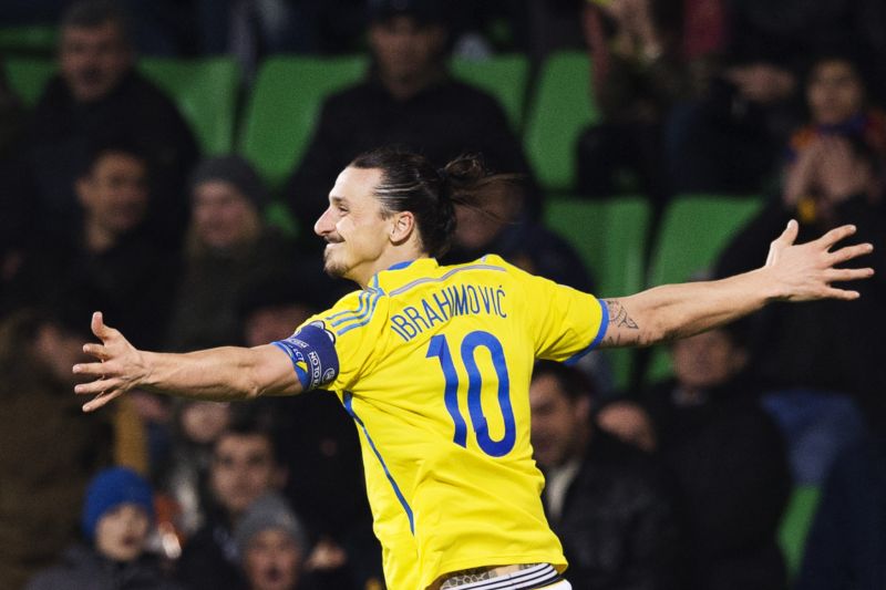 Zlatan Ibrahimovič.