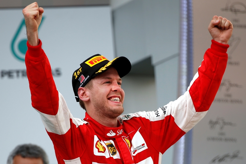 Sebastian Vettel.