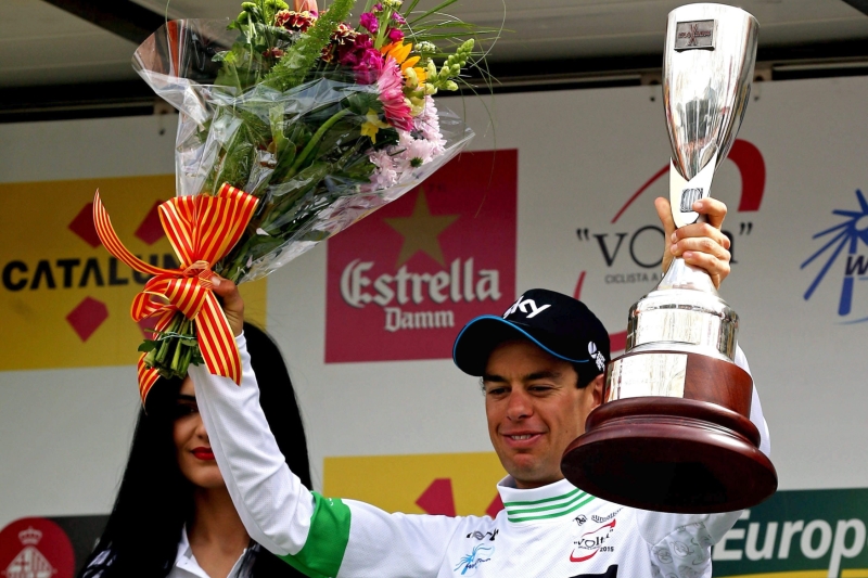 Vítěz závodu Kolem Katalánska Richie Porte.
