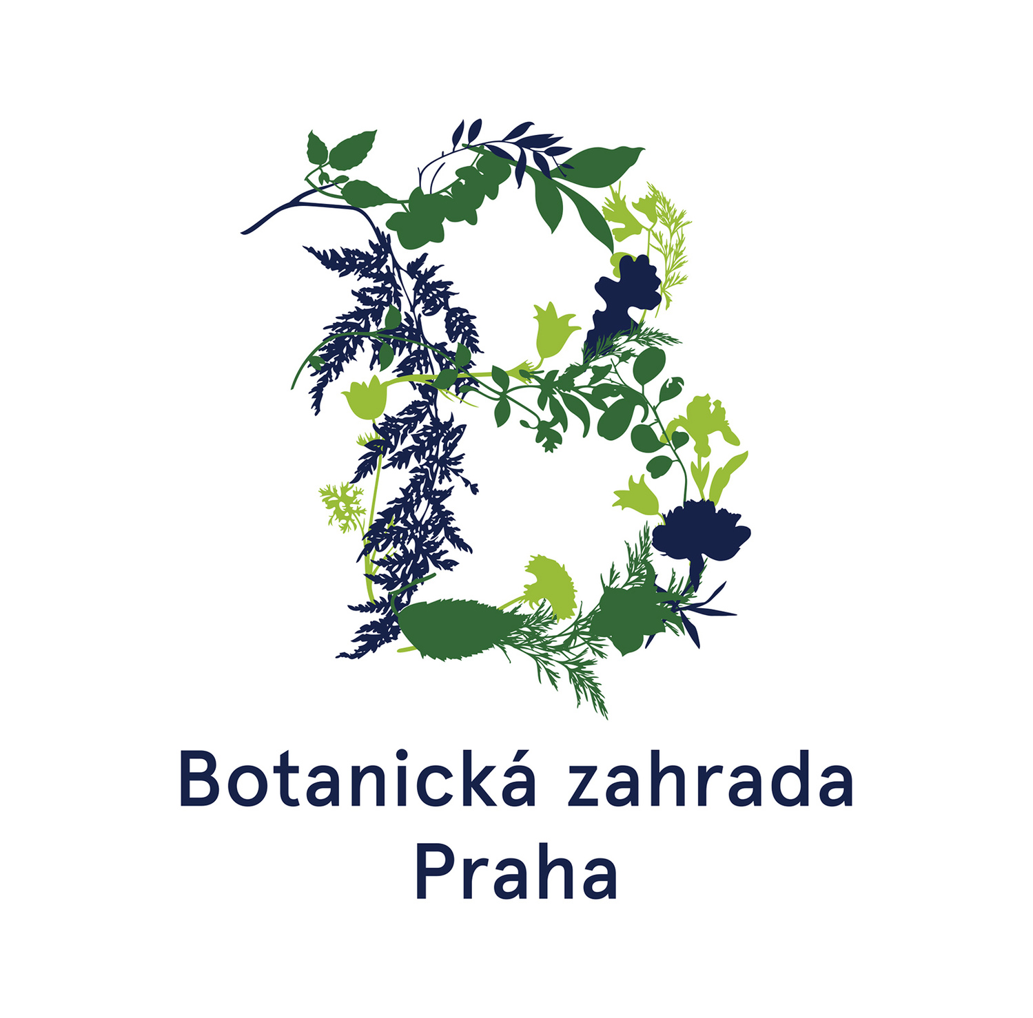 Logo Botanické zahrady.