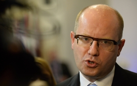 Premiér Bohuslav Sobotka.