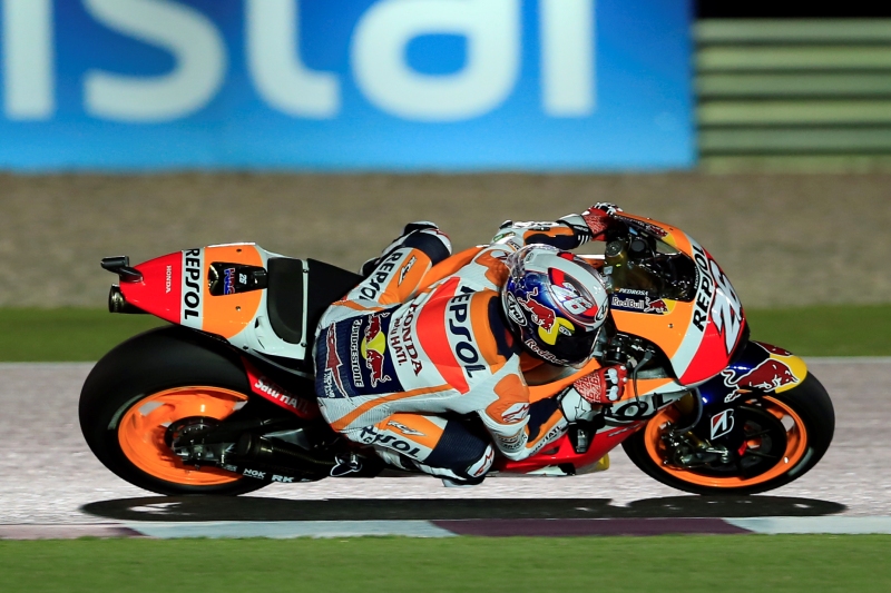 Motocyklový závodník Dani Pedrosa. Motocyklový závodník Dani Pedrosa.