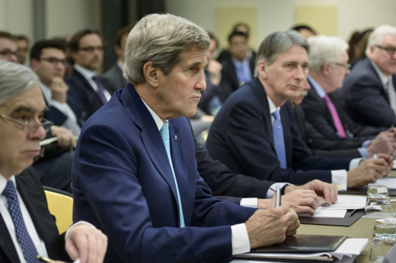 Ministr zahraničí USA John Kerry.