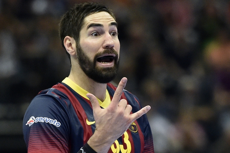 Francouzský házenkář Nikola Karabatic. Francouzský házenkář Nikola Karabatic.