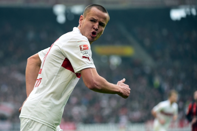 Fotbalista Stuttgartu Adam Hloušek.