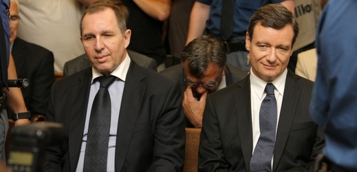 Petr Kott (vlevo) a David Rath.