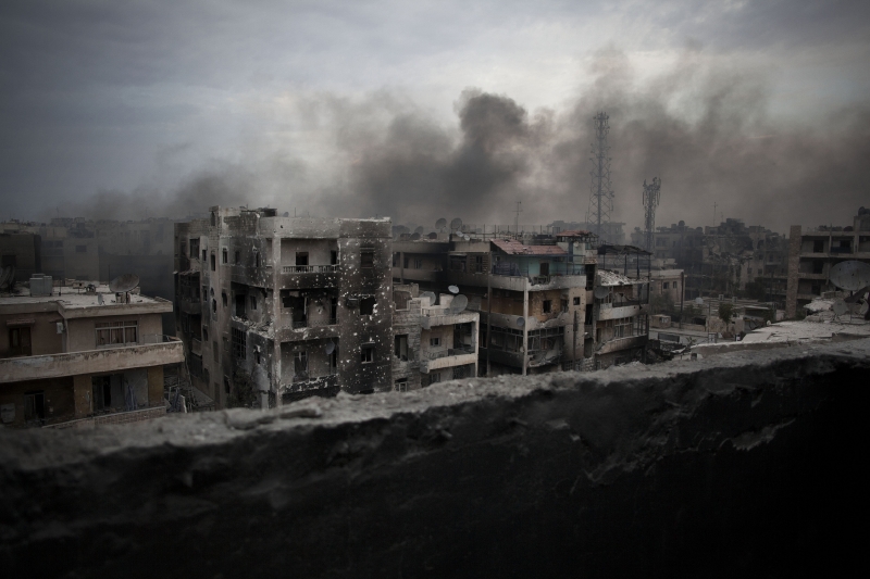 Syrské město Aleppo je pod nadvládou islamistů.