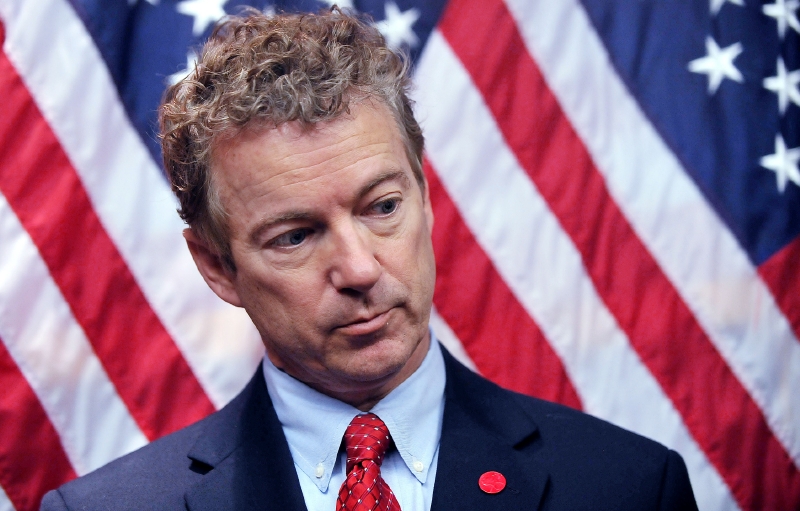 Republikán Rand Paul.