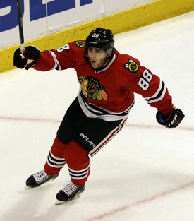 Patrick Kane, jeden z klíčových mužů tolik úspěšné chicagské dynastie.