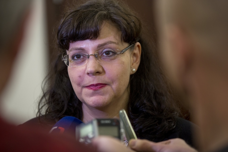 Ministryně práce a sociálních věcí Michaela Marksová Tominová. Ministryně práce a sociálních věcí Michaela Marksová Tominová.