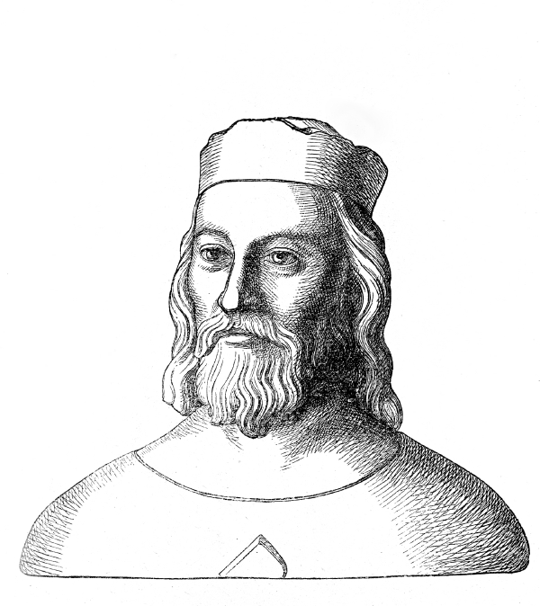 Kresba Jana Lucemburského.