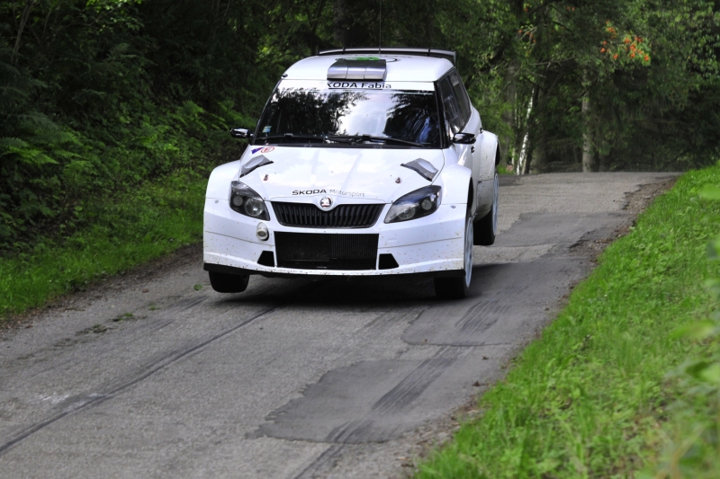 Škoda Fabia R5. 