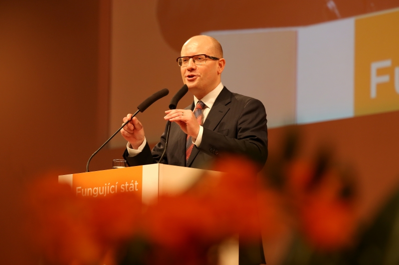 Předseda ČSSD Bohuslav Sobotka.
