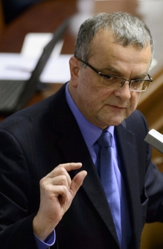 Místopředseda TOP 09 Miroslav Kalousek.