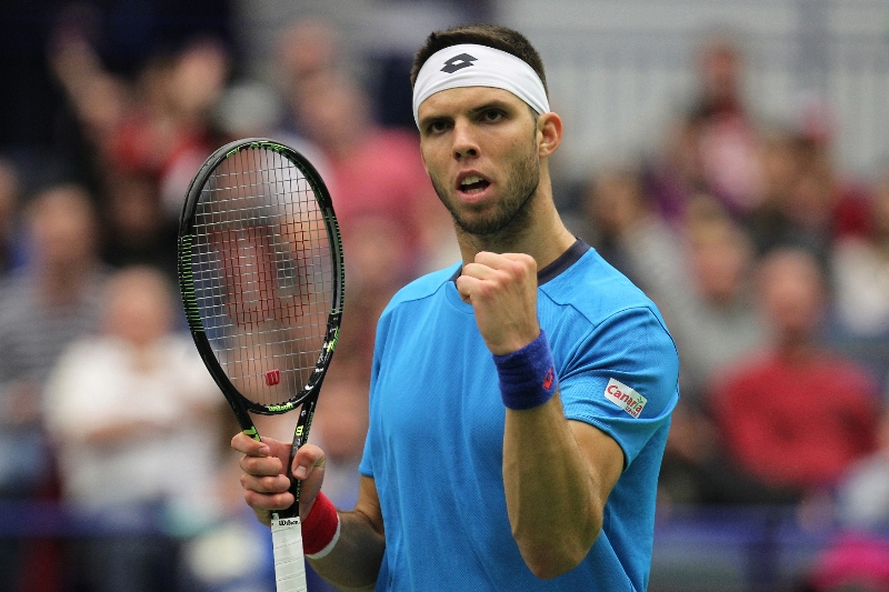 Tenista Jiří Veselý vyhrál na turnaji ATP první zápas po třech měsících.