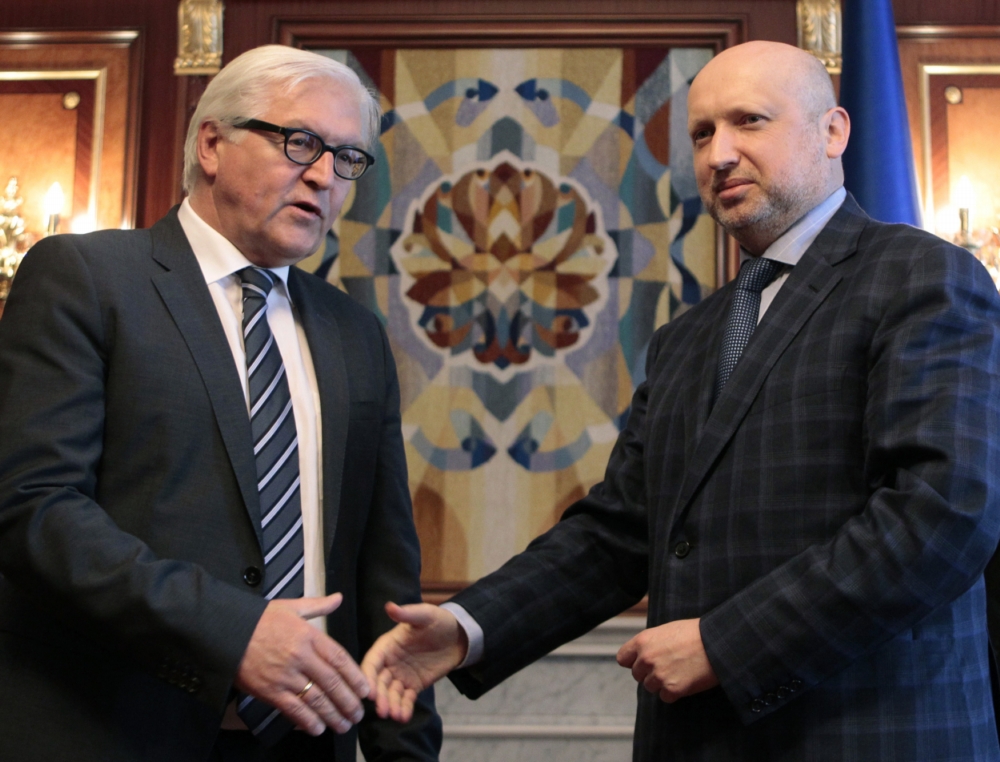 Šéf ukrajinské Rady národní bezpečnosti a obrany Oleksandr Turčynov.
