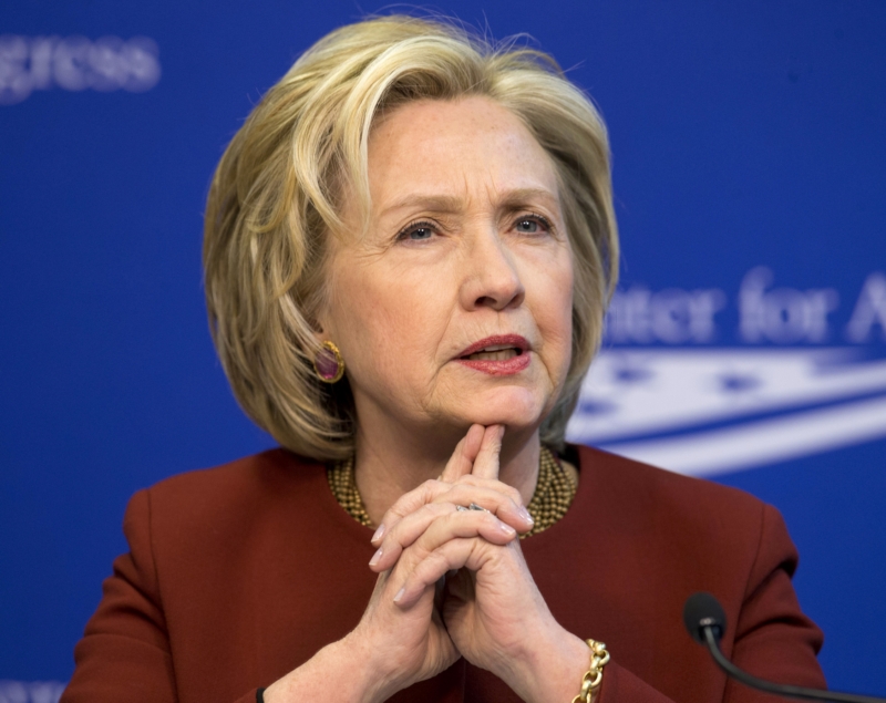 Hillary Clintonová se chce stát prezidentkou USA.